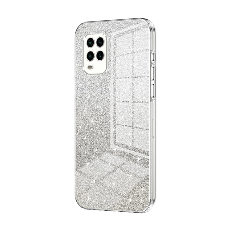 Gradient Glitter Powder Electroplated Phone Case, For Xiaomi Mix 4, For Xiaomi Mi 10S, For Xiaomi Mi 11 Ultra, For Xiaomi Mi 11 Pro, For Xiaomi Mi 11, For Xiaomi Mi 10 Lite 5G
