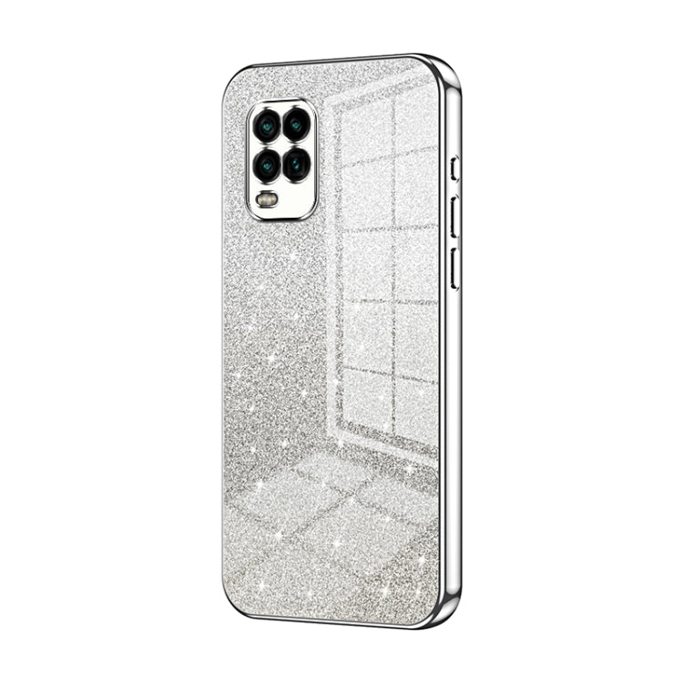 Gradient Glitter Powder Electroplated Phone Case, For Xiaomi Mix 4, For Xiaomi Mi 10S, For Xiaomi Mi 11 Ultra, For Xiaomi Mi 11 Pro, For Xiaomi Mi 11, For Xiaomi Mi 10 Lite 5G