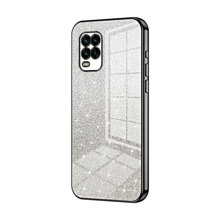 Gradient Glitter Powder Electroplated Phone Case, For Xiaomi Mix 4, For Xiaomi Mi 10S, For Xiaomi Mi 11 Ultra, For Xiaomi Mi 11 Pro, For Xiaomi Mi 11, For Xiaomi Mi 10 Lite 5G