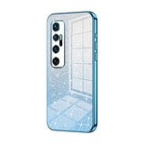 Gradient Glitter Powder Electroplated Phone Case, For Xiaomi Mi 10 Ultra, For Xiaomi Mi 10 Pro 5G, For Xiaomi Mi 10 5G, For Xiaomi Mi CC9 Pro / Mi Note 10, For Xiaomi Mi CC9e / Mi A3, For Xiaomi Mi 9