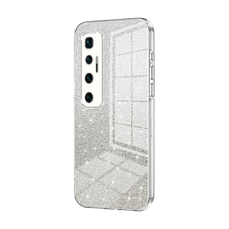 Gradient Glitter Powder Electroplated Phone Case, For Xiaomi Mi 10 Ultra, For Xiaomi Mi 10 Pro 5G, For Xiaomi Mi 10 5G, For Xiaomi Mi CC9 Pro / Mi Note 10, For Xiaomi Mi CC9e / Mi A3, For Xiaomi Mi 9