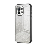 Gradient Glitter Powder Electroplated Phone Case, For Xiaomi Mix 4, For Xiaomi Mi 10S, For Xiaomi Mi 11 Ultra, For Xiaomi Mi 11 Pro, For Xiaomi Mi 11, For Xiaomi Mi 10 Lite 5G