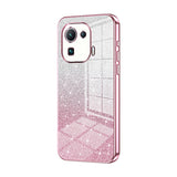 Gradient Glitter Powder Electroplated Phone Case, For Xiaomi Mix 4, For Xiaomi Mi 10S, For Xiaomi Mi 11 Ultra, For Xiaomi Mi 11 Pro, For Xiaomi Mi 11, For Xiaomi Mi 10 Lite 5G