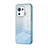 Gradient Glitter Powder Electroplated Phone Case, For Xiaomi Mix 4, For Xiaomi Mi 10S, For Xiaomi Mi 11 Ultra, For Xiaomi Mi 11 Pro, For Xiaomi Mi 11, For Xiaomi Mi 10 Lite 5G