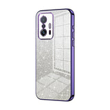 Gradient Glitter Powder Electroplated Phone Case, For Xiaomi Civi / Civi 1S, For Xiaomi Poco M4 Pro, For Xiaomi Poco X4 Pro 5G, For Xiaomi 12 / 12X, For Xiaomi Mi 11 Lite 4G / 5G, For Xiaomi 11T / 11T Pro