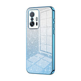 Gradient Glitter Powder Electroplated Phone Case, For Xiaomi Civi / Civi 1S, For Xiaomi Poco M4 Pro, For Xiaomi Poco X4 Pro 5G, For Xiaomi 12 / 12X, For Xiaomi Mi 11 Lite 4G / 5G, For Xiaomi 11T / 11T Pro