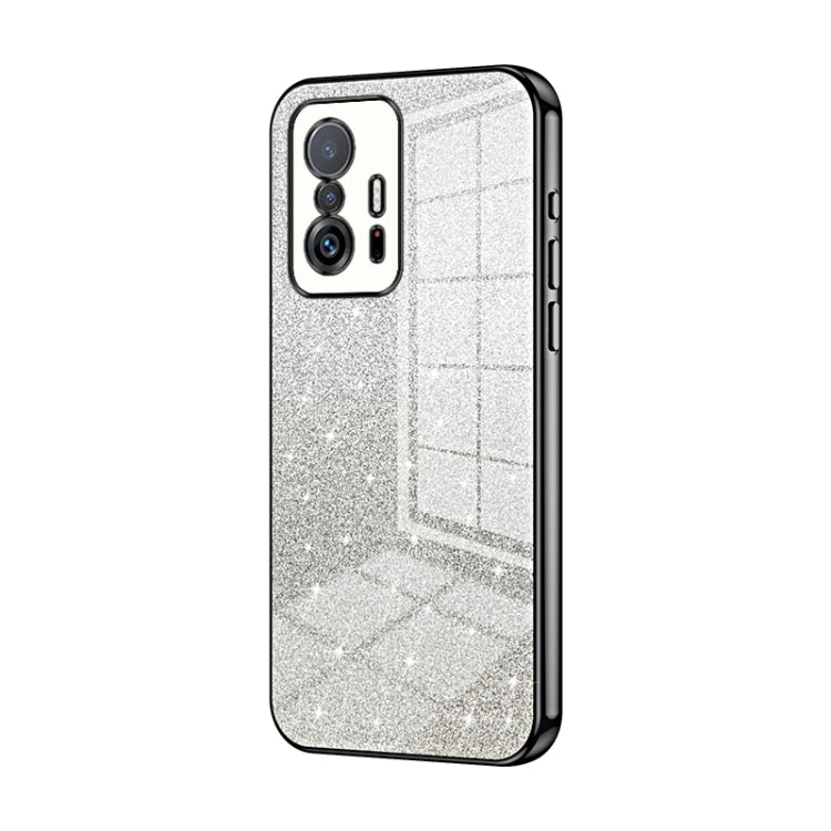 Gradient Glitter Powder Electroplated Phone Case, For Xiaomi Civi / Civi 1S, For Xiaomi Poco M4 Pro, For Xiaomi Poco X4 Pro 5G, For Xiaomi 12 / 12X, For Xiaomi Mi 11 Lite 4G / 5G, For Xiaomi 11T / 11T Pro