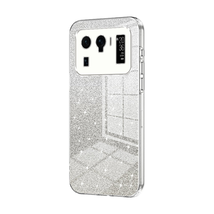 Gradient Glitter Powder Electroplated Phone Case, For Xiaomi Mix 4, For Xiaomi Mi 10S, For Xiaomi Mi 11 Ultra, For Xiaomi Mi 11 Pro, For Xiaomi Mi 11, For Xiaomi Mi 10 Lite 5G