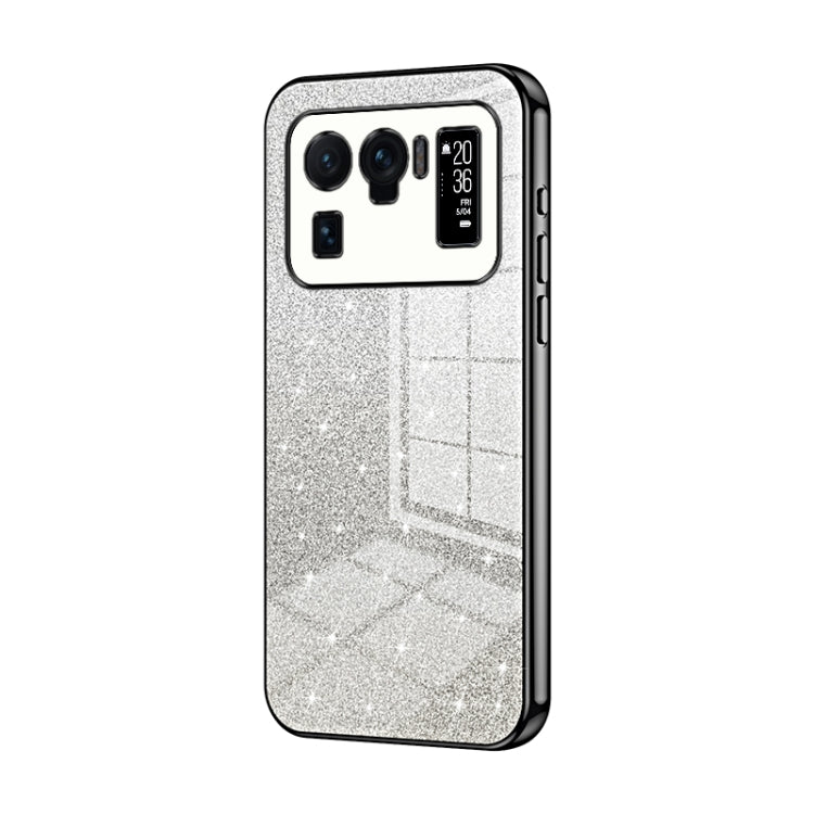 Gradient Glitter Powder Electroplated Phone Case, For Xiaomi Mix 4, For Xiaomi Mi 10S, For Xiaomi Mi 11 Ultra, For Xiaomi Mi 11 Pro, For Xiaomi Mi 11, For Xiaomi Mi 10 Lite 5G