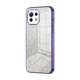 Gradient Glitter Powder Electroplated Phone Case, For Xiaomi Civi / Civi 1S, For Xiaomi Poco M4 Pro, For Xiaomi Poco X4 Pro 5G, For Xiaomi 12 / 12X, For Xiaomi Mi 11 Lite 4G / 5G, For Xiaomi 11T / 11T Pro
