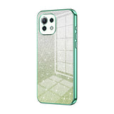 Gradient Glitter Powder Electroplated Phone Case, For Xiaomi Civi / Civi 1S, For Xiaomi Poco M4 Pro, For Xiaomi Poco X4 Pro 5G, For Xiaomi 12 / 12X, For Xiaomi Mi 11 Lite 4G / 5G, For Xiaomi 11T / 11T Pro