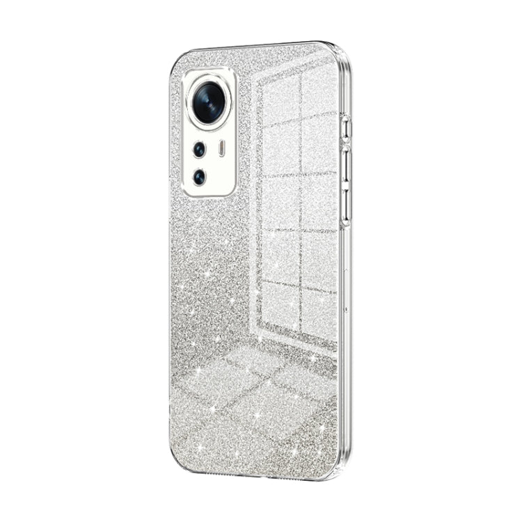 Gradient Glitter Powder Electroplated Phone Case, For Xiaomi Civi / Civi 1S, For Xiaomi Poco M4 Pro, For Xiaomi Poco X4 Pro 5G, For Xiaomi 12 / 12X, For Xiaomi Mi 11 Lite 4G / 5G, For Xiaomi 11T / 11T Pro