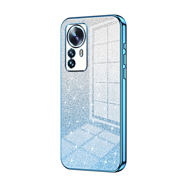 Gradient Glitter Powder Electroplated Phone Case, For Xiaomi Civi 2 / 13 Lite, For Xiaomi 13 Pro, For Xiaomi 13, For Xiaomi 12T Pro, For Xiaomi 12 Pro / 12S Pro, For Xiaomi 12S