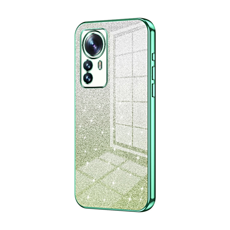 Gradient Glitter Powder Electroplated Phone Case, For Xiaomi Civi 2 / 13 Lite, For Xiaomi 13 Pro, For Xiaomi 13, For Xiaomi 12T Pro, For Xiaomi 12 Pro / 12S Pro, For Xiaomi 12S