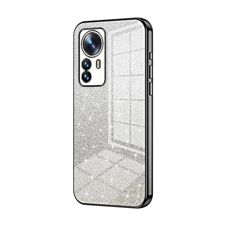 Gradient Glitter Powder Electroplated Phone Case, For Xiaomi Civi 2 / 13 Lite, For Xiaomi 13 Pro, For Xiaomi 13, For Xiaomi 12T Pro, For Xiaomi 12 Pro / 12S Pro, For Xiaomi 12S