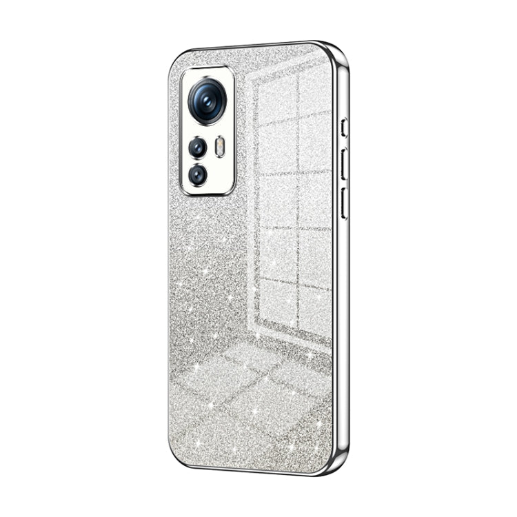 Gradient Glitter Powder Electroplated Phone Case, For Xiaomi Civi 2 / 13 Lite, For Xiaomi 13 Pro, For Xiaomi 13, For Xiaomi 12T Pro, For Xiaomi 12 Pro / 12S Pro, For Xiaomi 12S