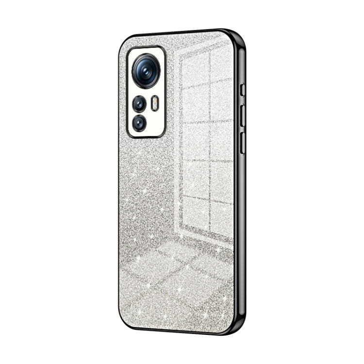 Gradient Glitter Powder Electroplated Phone Case, For Xiaomi Civi 2 / 13 Lite, For Xiaomi 13 Pro, For Xiaomi 13, For Xiaomi 12T Pro, For Xiaomi 12 Pro / 12S Pro, For Xiaomi 12S