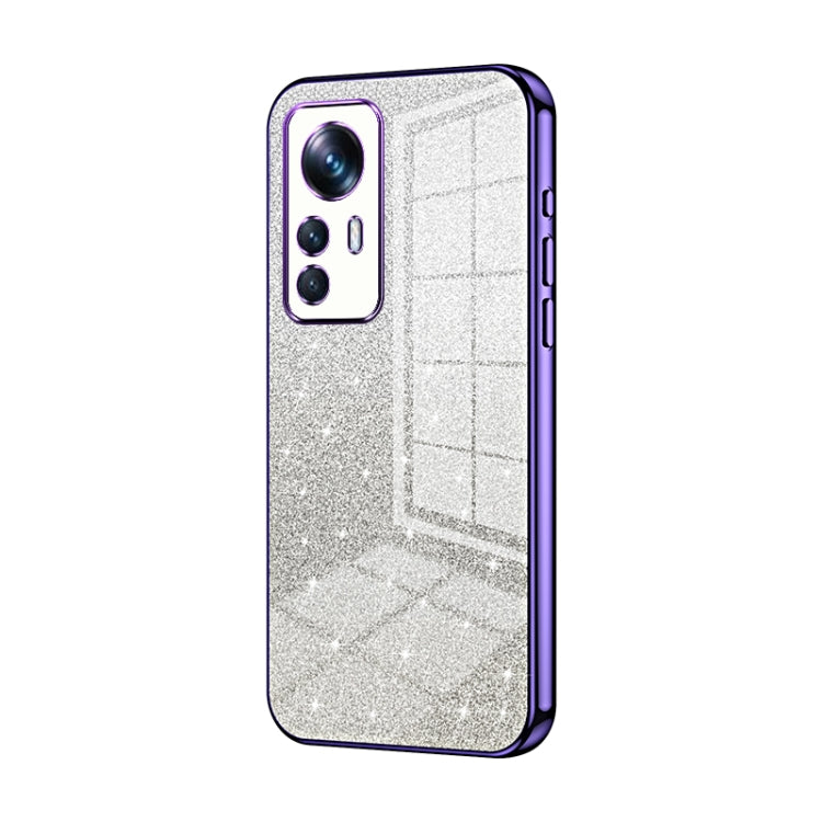 Gradient Glitter Powder Electroplated Phone Case, For Xiaomi Civi 2 / 13 Lite, For Xiaomi 13 Pro, For Xiaomi 13, For Xiaomi 12T Pro, For Xiaomi 12 Pro / 12S Pro, For Xiaomi 12S