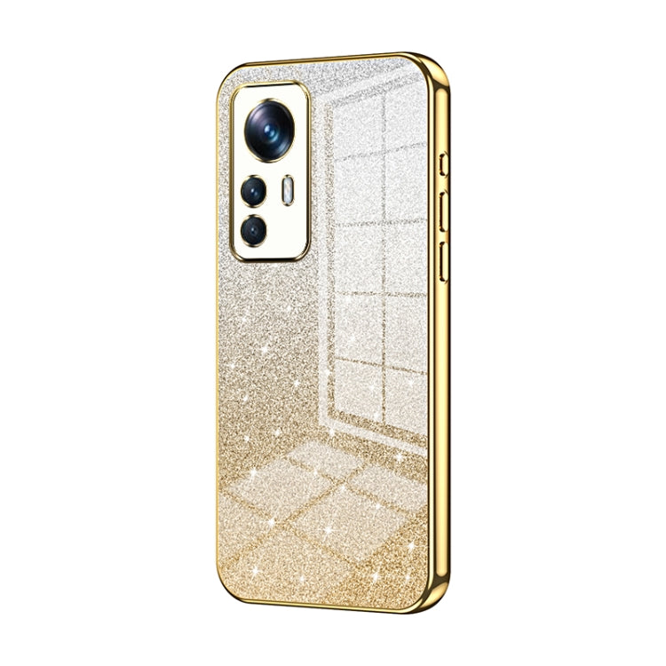 Gradient Glitter Powder Electroplated Phone Case, For Xiaomi Civi 2 / 13 Lite, For Xiaomi 13 Pro, For Xiaomi 13, For Xiaomi 12T Pro, For Xiaomi 12 Pro / 12S Pro, For Xiaomi 12S