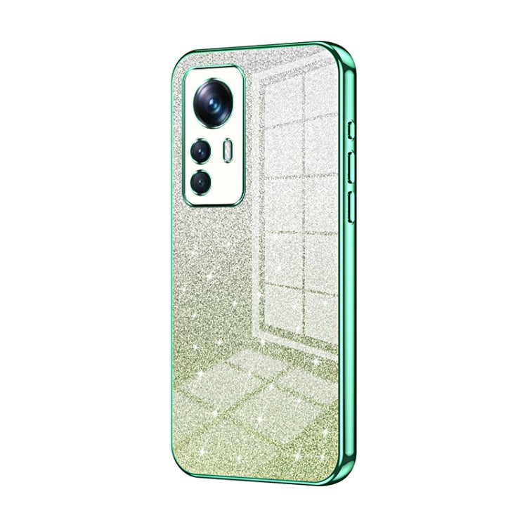 Gradient Glitter Powder Electroplated Phone Case, For Xiaomi Civi 2 / 13 Lite, For Xiaomi 13 Pro, For Xiaomi 13, For Xiaomi 12T Pro, For Xiaomi 12 Pro / 12S Pro, For Xiaomi 12S