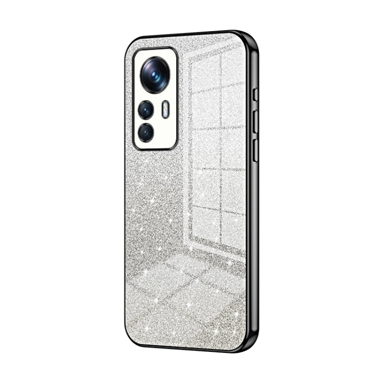Gradient Glitter Powder Electroplated Phone Case, For Xiaomi Civi 2 / 13 Lite, For Xiaomi 13 Pro, For Xiaomi 13, For Xiaomi 12T Pro, For Xiaomi 12 Pro / 12S Pro, For Xiaomi 12S