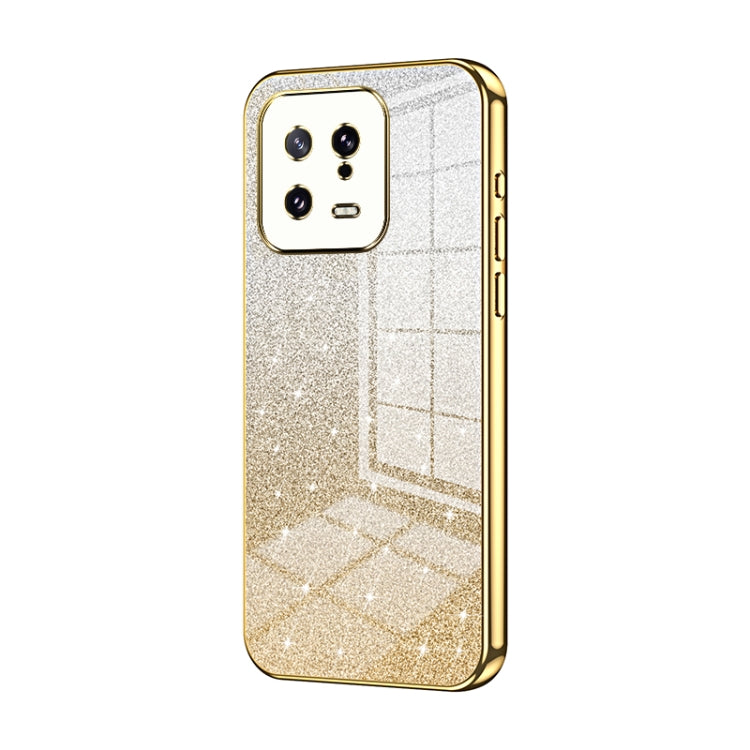 Gradient Glitter Powder Electroplated Phone Case, For Xiaomi Civi 2 / 13 Lite, For Xiaomi 13 Pro, For Xiaomi 13, For Xiaomi 12T Pro, For Xiaomi 12 Pro / 12S Pro, For Xiaomi 12S