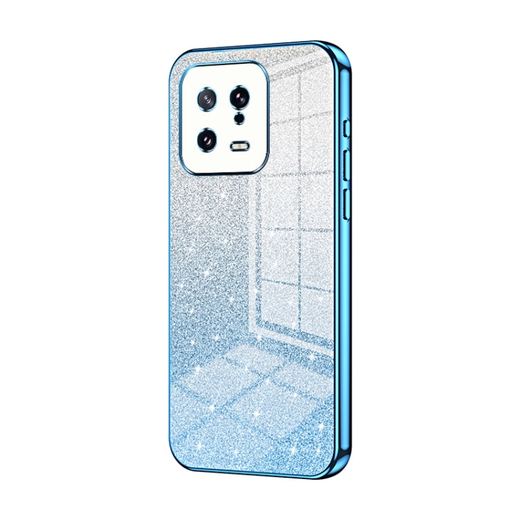 Gradient Glitter Powder Electroplated Phone Case, For Xiaomi Civi 2 / 13 Lite, For Xiaomi 13 Pro, For Xiaomi 13, For Xiaomi 12T Pro, For Xiaomi 12 Pro / 12S Pro, For Xiaomi 12S