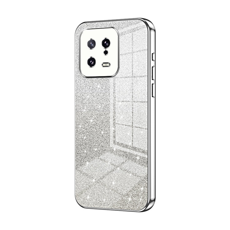 Gradient Glitter Powder Electroplated Phone Case, For Xiaomi Civi 2 / 13 Lite, For Xiaomi 13 Pro, For Xiaomi 13, For Xiaomi 12T Pro, For Xiaomi 12 Pro / 12S Pro, For Xiaomi 12S