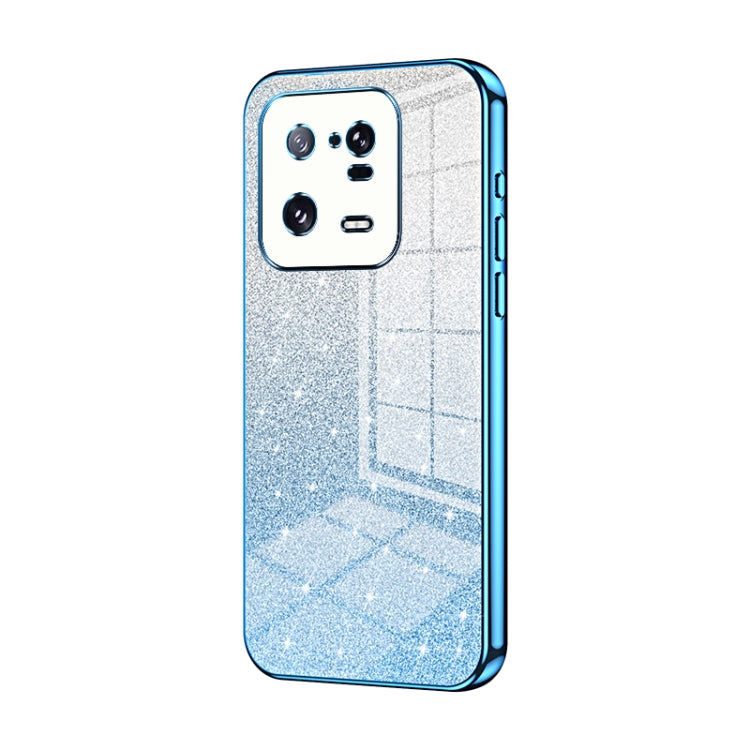 Gradient Glitter Powder Electroplated Phone Case, For Xiaomi Civi 2 / 13 Lite, For Xiaomi 13 Pro, For Xiaomi 13, For Xiaomi 12T Pro, For Xiaomi 12 Pro / 12S Pro, For Xiaomi 12S