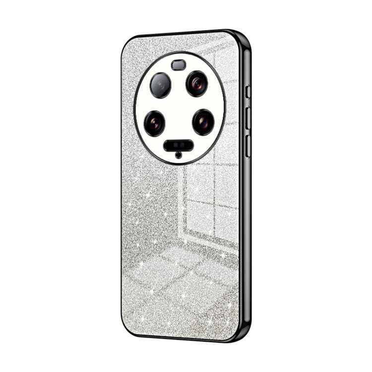 Gradient Glitter Powder Electroplated Phone Case, For Xiaomi 14T, For Xiaomi 14 Ultra, For Xiaomi 14 Pro, For Xiaomi 14, For Xiaomi 13 Ultra, For Xiaomi Civi 3