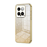 Gradient Glitter Powder Electroplated Phone Case, For Xiaomi 14T, For Xiaomi 14 Ultra, For Xiaomi 14 Pro, For Xiaomi 14, For Xiaomi 13 Ultra, For Xiaomi Civi 3
