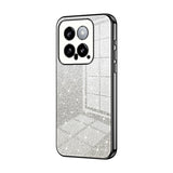 Gradient Glitter Powder Electroplated Phone Case, For Xiaomi 14T, For Xiaomi 14 Ultra, For Xiaomi 14 Pro, For Xiaomi 14, For Xiaomi 13 Ultra, For Xiaomi Civi 3