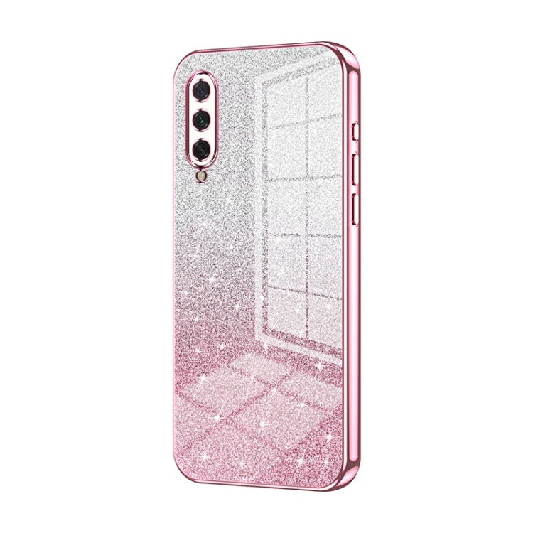 Gradient Glitter Powder Electroplated Phone Case, For Xiaomi Mi 10 Ultra, For Xiaomi Mi 10 Pro 5G, For Xiaomi Mi 10 5G, For Xiaomi Mi CC9 Pro / Mi Note 10, For Xiaomi Mi CC9e / Mi A3, For Xiaomi Mi 9