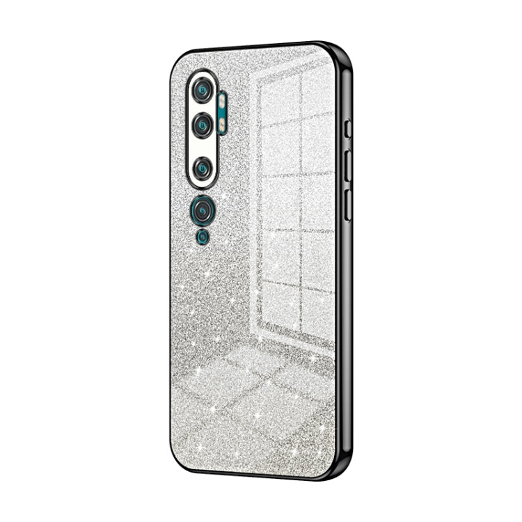 Gradient Glitter Powder Electroplated Phone Case, For Xiaomi Mi 10 Ultra, For Xiaomi Mi 10 Pro 5G, For Xiaomi Mi 10 5G, For Xiaomi Mi CC9 Pro / Mi Note 10, For Xiaomi Mi CC9e / Mi A3, For Xiaomi Mi 9