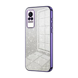 Gradient Glitter Powder Electroplated Phone Case, For Xiaomi Civi / Civi 1S, For Xiaomi Poco M4 Pro, For Xiaomi Poco X4 Pro 5G, For Xiaomi 12 / 12X, For Xiaomi Mi 11 Lite 4G / 5G, For Xiaomi 11T / 11T Pro
