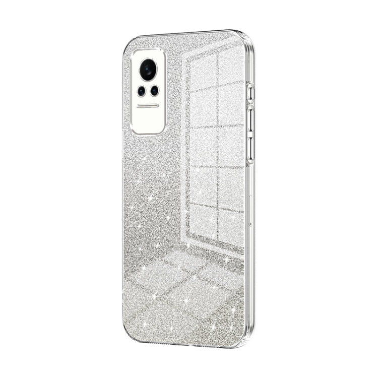 Gradient Glitter Powder Electroplated Phone Case, For Xiaomi Civi / Civi 1S, For Xiaomi Poco M4 Pro, For Xiaomi Poco X4 Pro 5G, For Xiaomi 12 / 12X, For Xiaomi Mi 11 Lite 4G / 5G, For Xiaomi 11T / 11T Pro