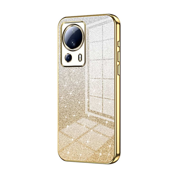 Gradient Glitter Powder Electroplated Phone Case, For Xiaomi Civi 2 / 13 Lite, For Xiaomi 13 Pro, For Xiaomi 13, For Xiaomi 12T Pro, For Xiaomi 12 Pro / 12S Pro, For Xiaomi 12S