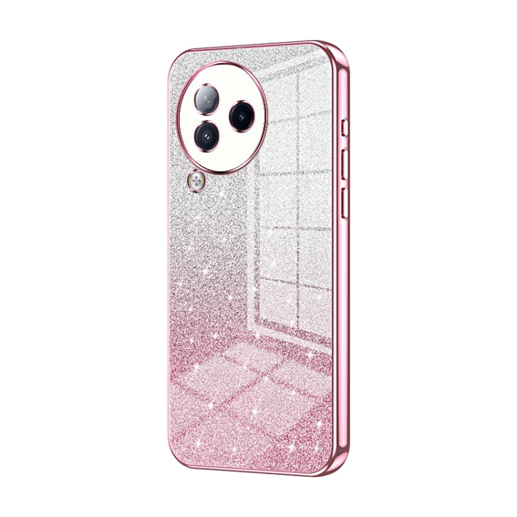 Gradient Glitter Powder Electroplated Phone Case, For Xiaomi 14T, For Xiaomi 14 Ultra, For Xiaomi 14 Pro, For Xiaomi 14, For Xiaomi 13 Ultra, For Xiaomi Civi 3