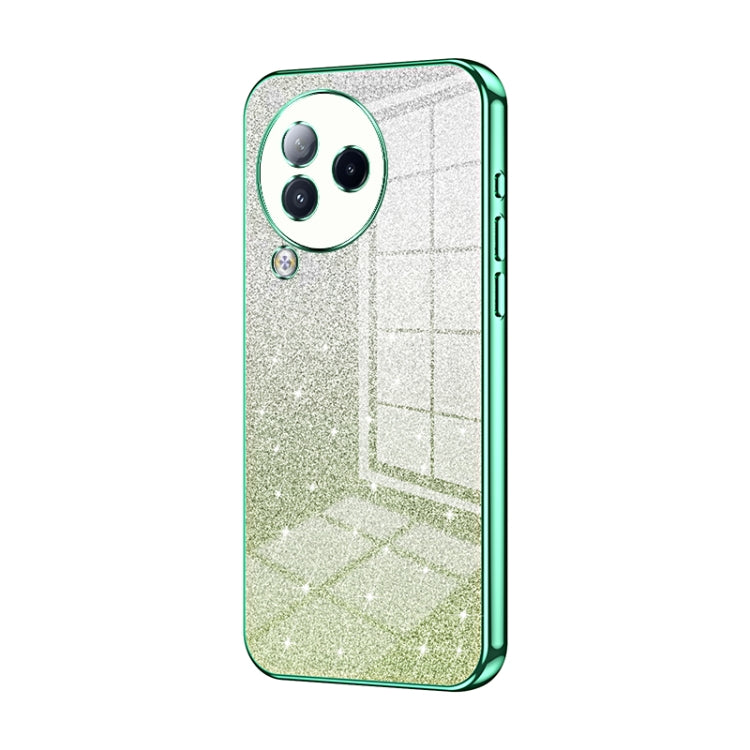 Gradient Glitter Powder Electroplated Phone Case, For Xiaomi 14T, For Xiaomi 14 Ultra, For Xiaomi 14 Pro, For Xiaomi 14, For Xiaomi 13 Ultra, For Xiaomi Civi 3