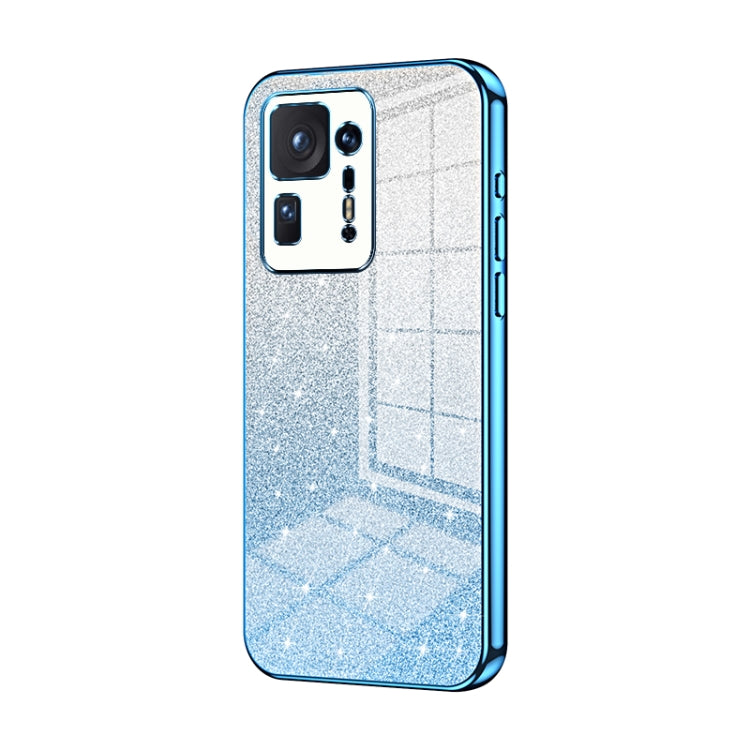 Gradient Glitter Powder Electroplated Phone Case, For Xiaomi Mix 4, For Xiaomi Mi 10S, For Xiaomi Mi 11 Ultra, For Xiaomi Mi 11 Pro, For Xiaomi Mi 11, For Xiaomi Mi 10 Lite 5G
