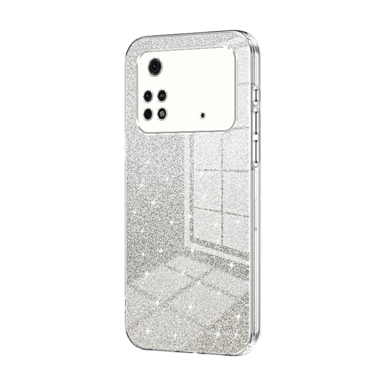 Gradient Glitter Powder Electroplated Phone Case, For Xiaomi Civi / Civi 1S, For Xiaomi Poco M4 Pro, For Xiaomi Poco X4 Pro 5G, For Xiaomi 12 / 12X, For Xiaomi Mi 11 Lite 4G / 5G, For Xiaomi 11T / 11T Pro