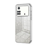 Gradient Glitter Powder Electroplated Phone Case, For Xiaomi Civi / Civi 1S, For Xiaomi Poco M4 Pro, For Xiaomi Poco X4 Pro 5G, For Xiaomi 12 / 12X, For Xiaomi Mi 11 Lite 4G / 5G, For Xiaomi 11T / 11T Pro
