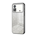 Gradient Glitter Powder Electroplated Phone Case, For Xiaomi Civi / Civi 1S, For Xiaomi Poco M4 Pro, For Xiaomi Poco X4 Pro 5G, For Xiaomi 12 / 12X, For Xiaomi Mi 11 Lite 4G / 5G, For Xiaomi 11T / 11T Pro