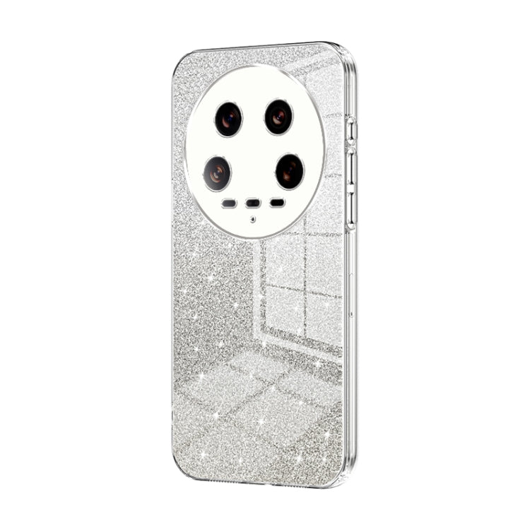 Gradient Glitter Powder Electroplated Phone Case, For Xiaomi 14T, For Xiaomi 14 Ultra, For Xiaomi 14 Pro, For Xiaomi 14, For Xiaomi 13 Ultra, For Xiaomi Civi 3