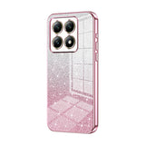 Gradient Glitter Powder Electroplated Phone Case, For Xiaomi 14T, For Xiaomi 14 Ultra, For Xiaomi 14 Pro, For Xiaomi 14, For Xiaomi 13 Ultra, For Xiaomi Civi 3