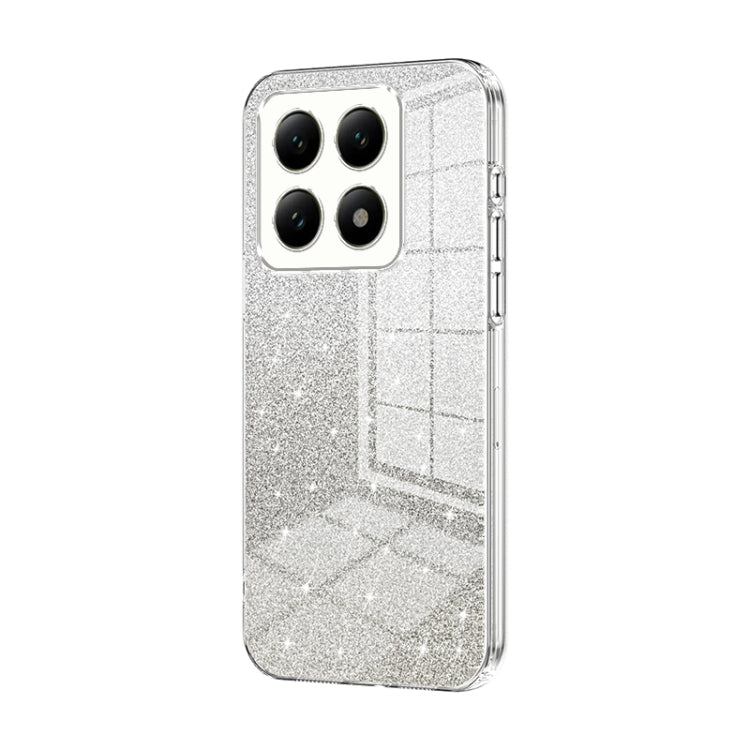 Gradient Glitter Powder Electroplated Phone Case, For Xiaomi 14T, For Xiaomi 14 Ultra, For Xiaomi 14 Pro, For Xiaomi 14, For Xiaomi 13 Ultra, For Xiaomi Civi 3