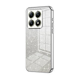Gradient Glitter Powder Electroplated Phone Case, For Xiaomi 14T, For Xiaomi 14 Ultra, For Xiaomi 14 Pro, For Xiaomi 14, For Xiaomi 13 Ultra, For Xiaomi Civi 3
