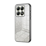 Gradient Glitter Powder Electroplated Phone Case, For Xiaomi 14T, For Xiaomi 14 Ultra, For Xiaomi 14 Pro, For Xiaomi 14, For Xiaomi 13 Ultra, For Xiaomi Civi 3
