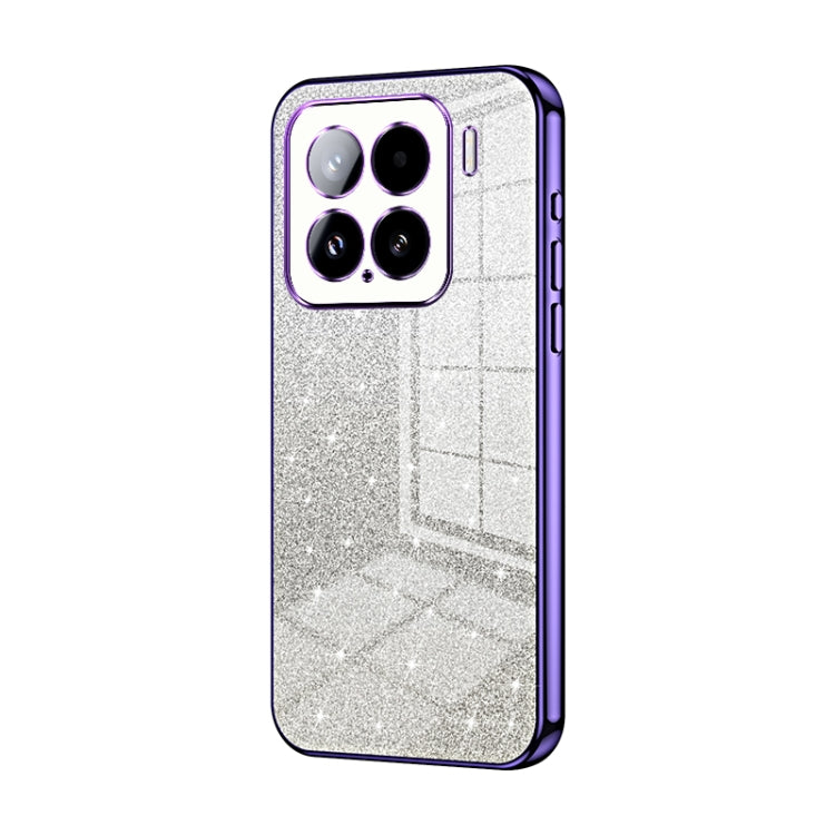 Gradient Glitter Powder Electroplated Phone Case, For Xiaomi Civi 5 Pro, For Xiaomi 15 Ultra, For Xiaomi Poco M7 Pro 5G, For Xiaomi 15 Pro, For Xiaomi 15, For Xiaomi 14T Pro