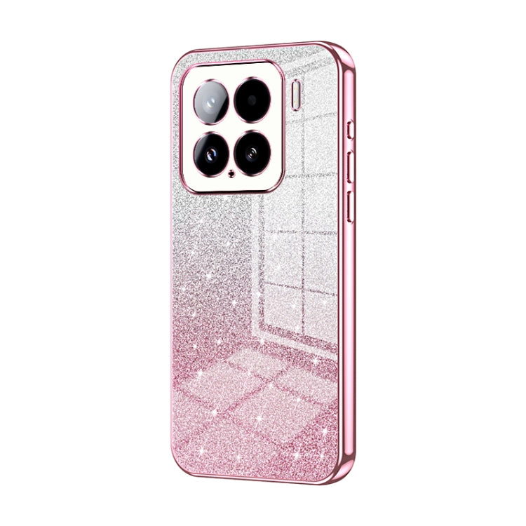 Gradient Glitter Powder Electroplated Phone Case, For Xiaomi Civi 5 Pro, For Xiaomi 15 Ultra, For Xiaomi Poco M7 Pro 5G, For Xiaomi 15 Pro, For Xiaomi 15, For Xiaomi 14T Pro